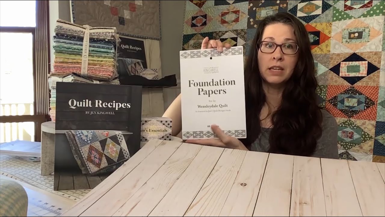 Wensleydale | Jen Kingwell  | Cutting template tutorial
