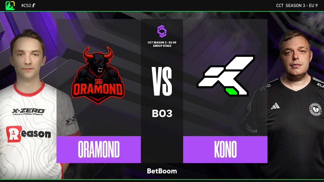 CCT Season 3 - EU #9 | Oramond x kONO | Fase de Grupos | CS2