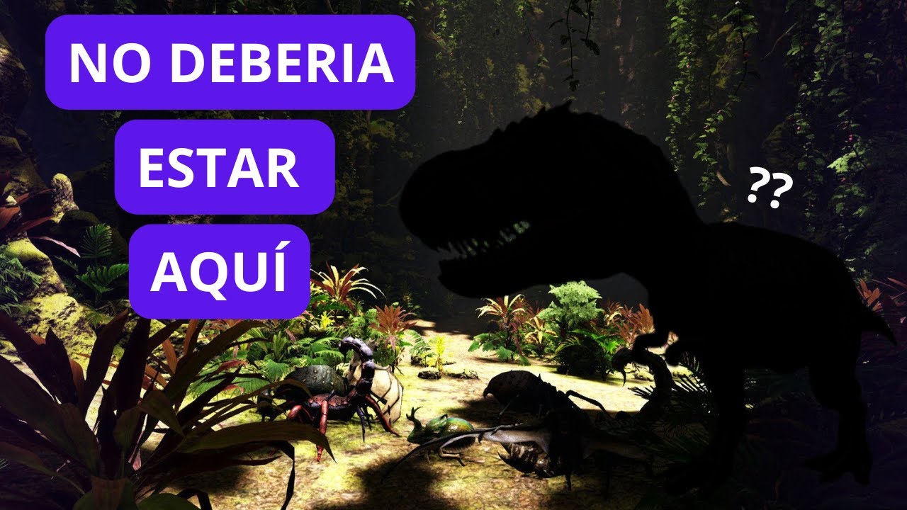 ¡EL REX DE LA OSCURIDAD DOMINA EL BOSQUE DE NOCHE! | ARK PARK 1 – EP 5