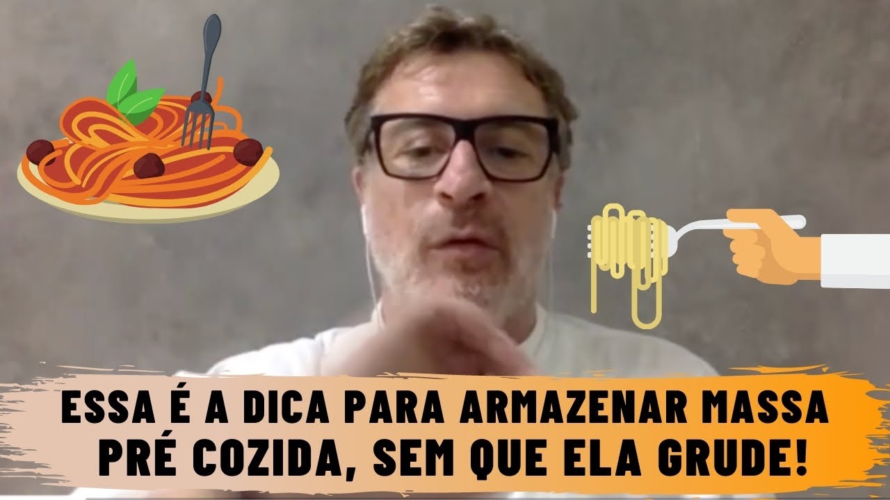 ESSA &Eacute; A DICA PARA ARMAZENAR MASSA PR&Eacute; COZIDA, SEM QUE ELA GRUDE!