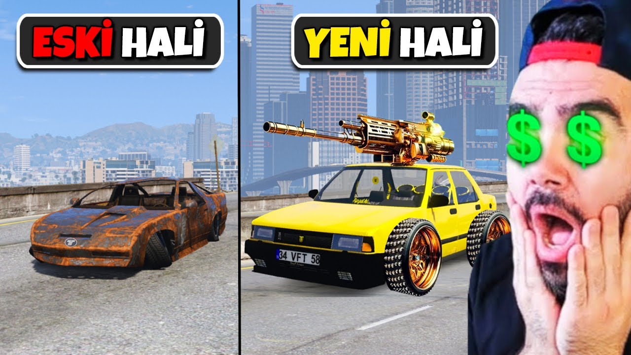 FRANKLININ TOFAŞ ARABASI TANINMAZ HALE GELDI - GTA 5 MODS