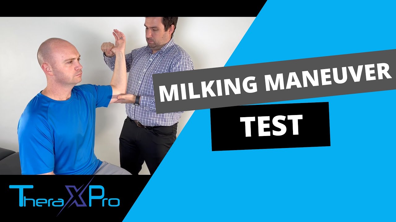 Milking Maneuver Test | Ulnar Collateral Ligament (UCL)