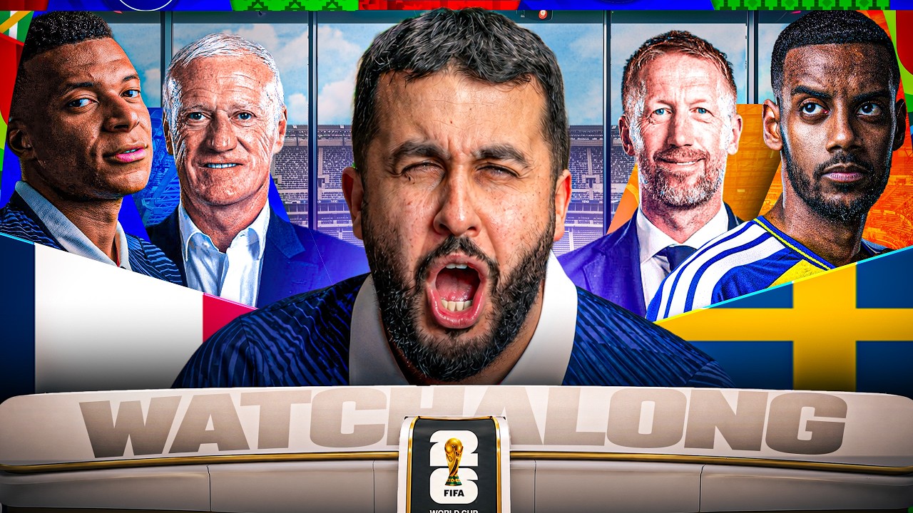FRANCE VS SWEDEN I WORLD CUP 2026 WATCHALONG!