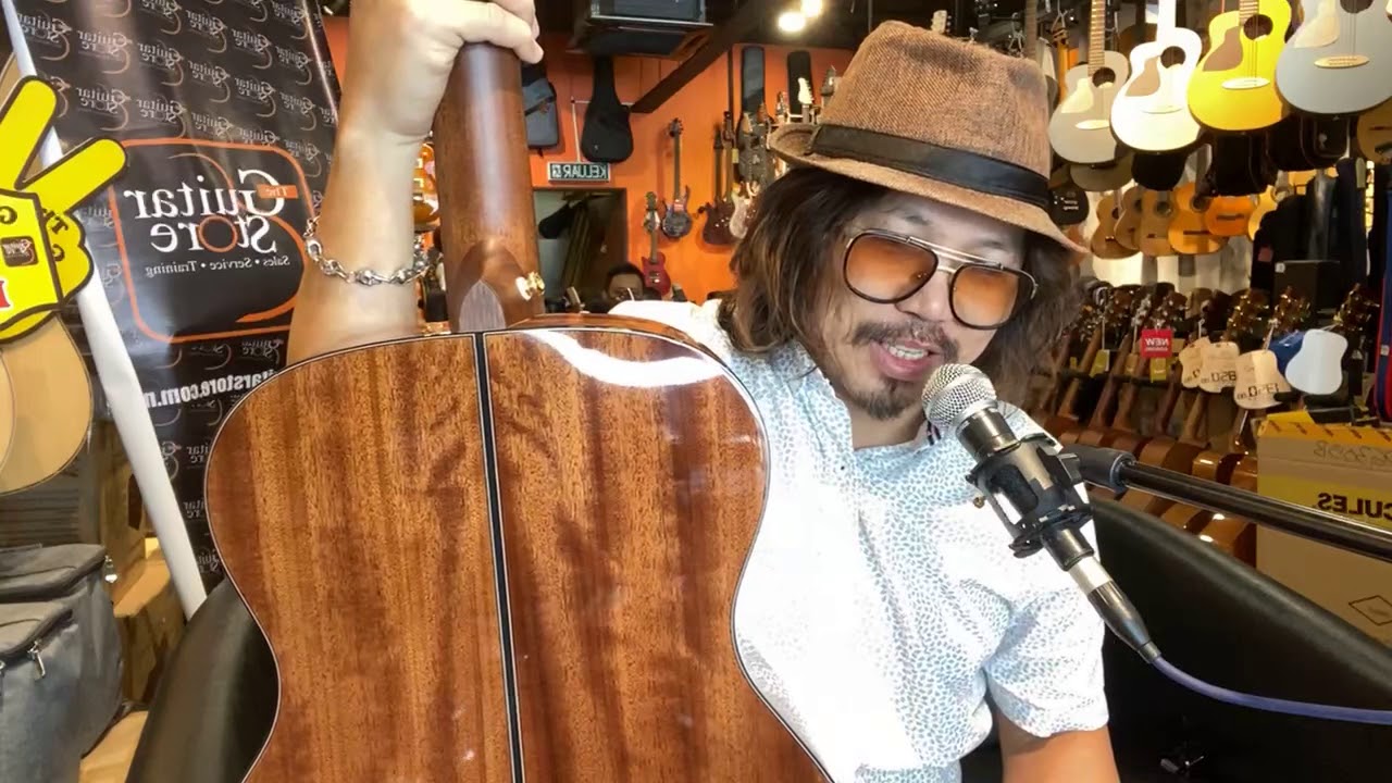 LIVE :Cort Guitars O6 Full Solid  (review) #cortguitar #O6 #Goldseries #sembangsantaiTGS