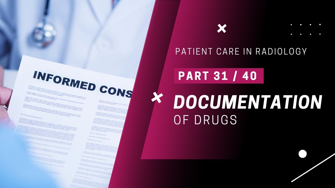Patient Care in Radiology: Pharmacology & Drug Administration |Chapter 7.5