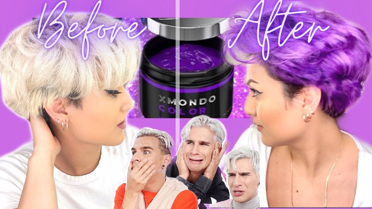 BRAD MONDO new hair dye | Reviewing XMONDO Super Purple | Brad lets TALK...