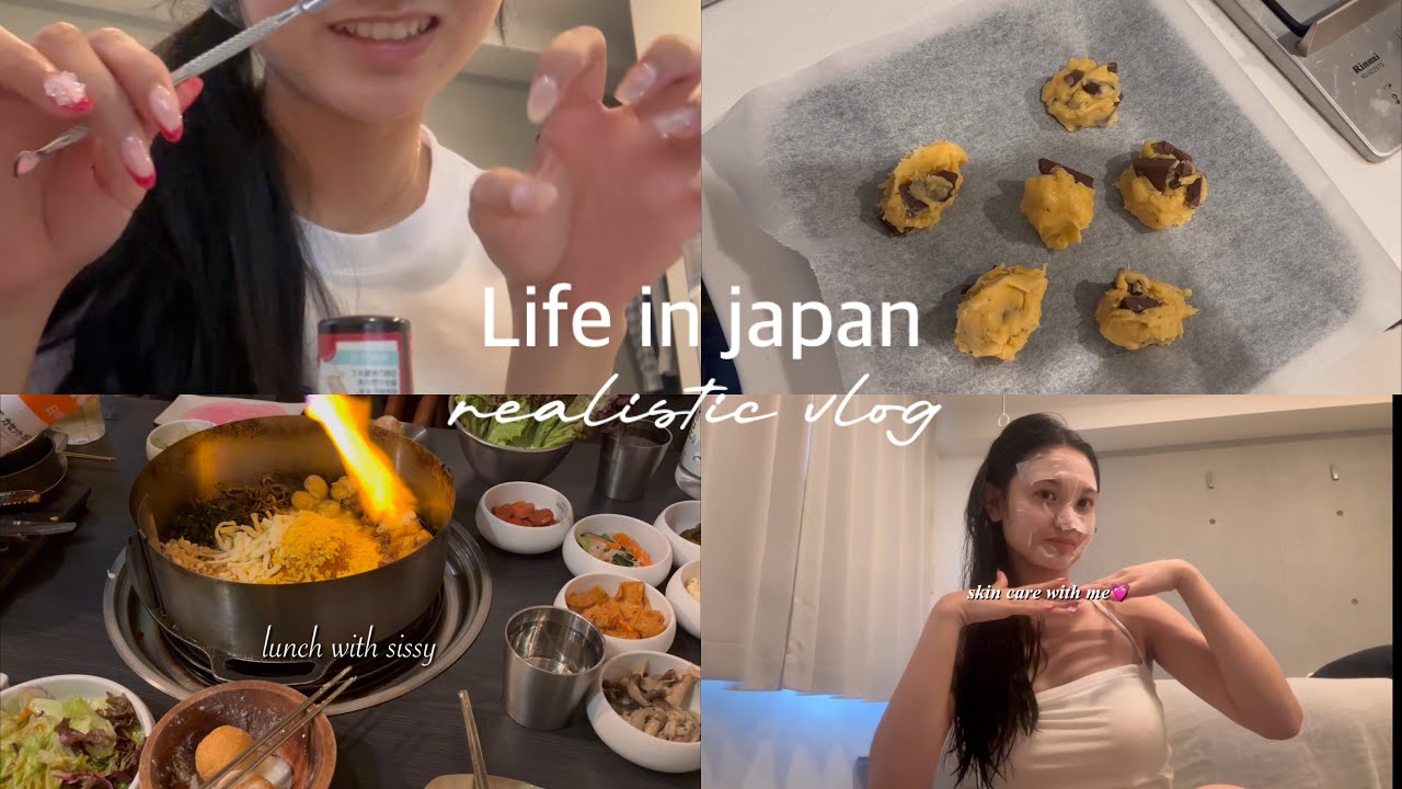 [Vlog]Slice of life📍life in japan:🇯🇵productive life/Food/Skin care/realistic life☀️