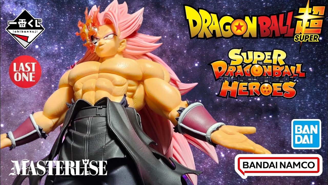 Masterlise Rose Goku SSJ3 Ichiban Kuji Last One Figure Unboxing and Comparison