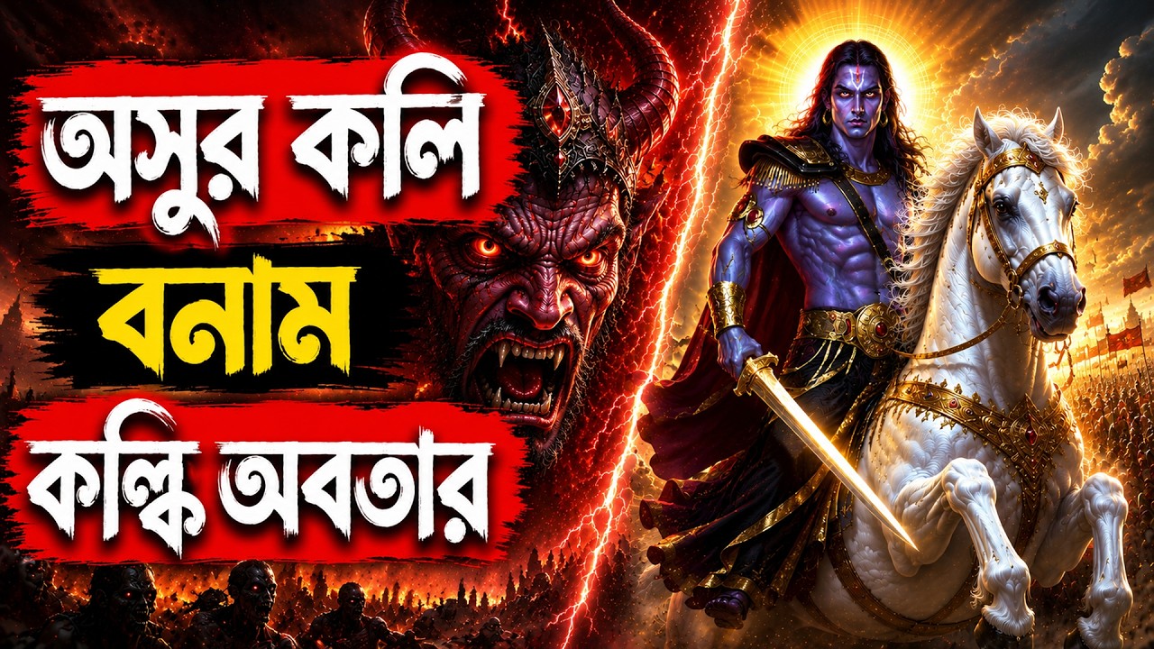 অসুর কলি, কলিযুগ ও কল্কি অবতার। ধাপে ধাপে কলিযুগের বর্ণনা || Phases of Kali Yuga||