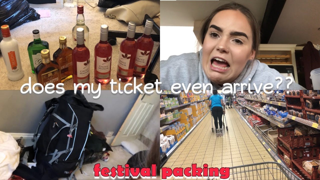 GET READY FOR LEEDS FESTIVAL WITH ME! *I don't have a ticket*