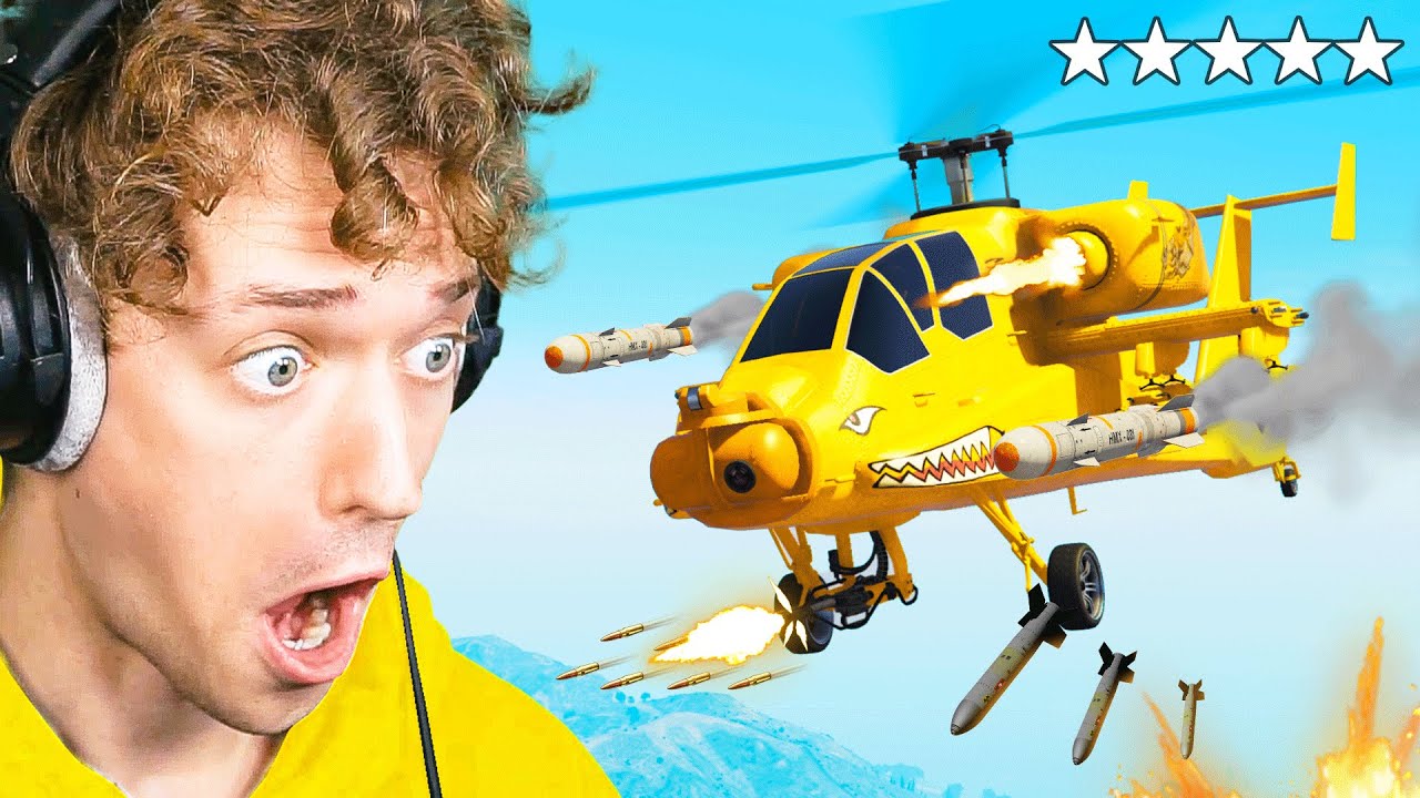 I Built The CRAZIEST HELICOPTER In GTA!