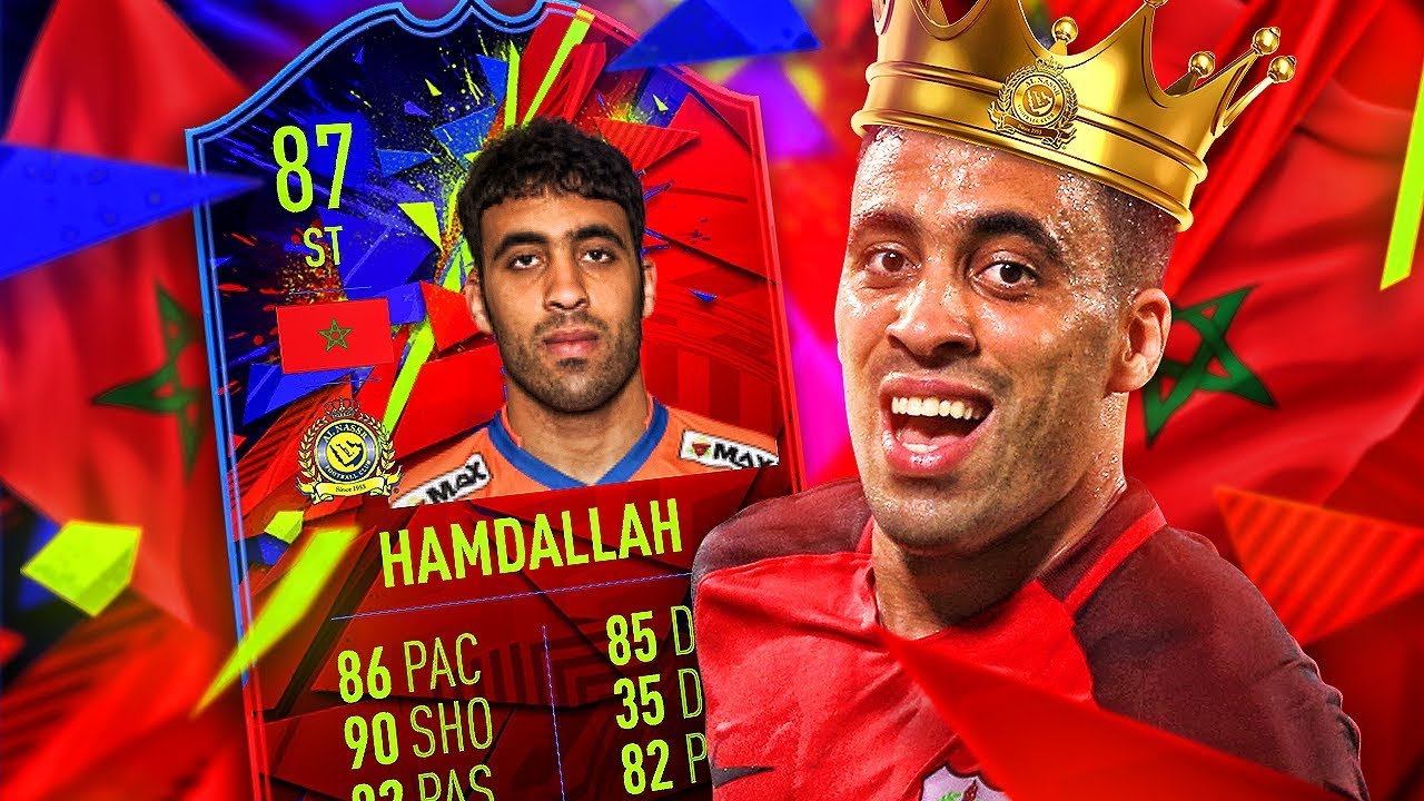 THIS CARD IS INSANE! 87 RECORD BREAKER HAMDALLAH PLAYER REVIEW! FIFA 19 Ultimate Team