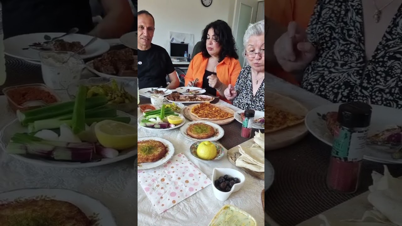 ناهارشام زیبا و سیما و نجیب با شما 😍با انواع غذاهای ترکی 😋😋🍀