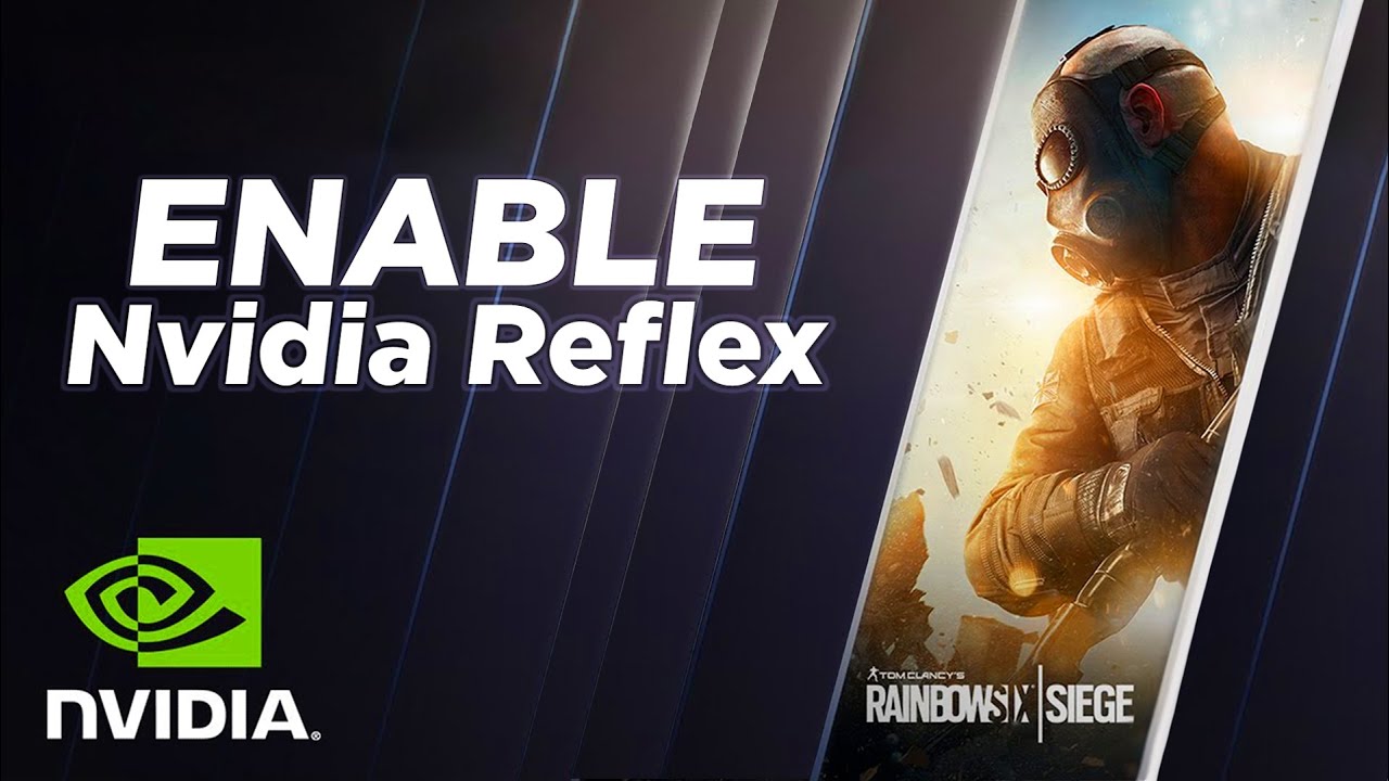 Nvidia reflex in Rainbow six siege || Best Nvidia control panel settings for increased FPS!