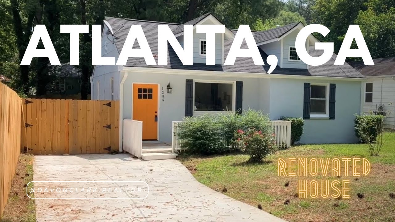 Tour This Bungalow House in Venetian Hills, Atlanta, GA #realestate #atlanta #youtubecontent