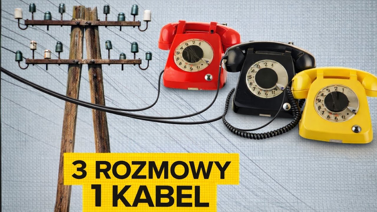 Telefonia analogowa PRL - jak jednym kablem prowadzono wiele rozmów telefonicznych ? ( CZĘŚĆ 2 )