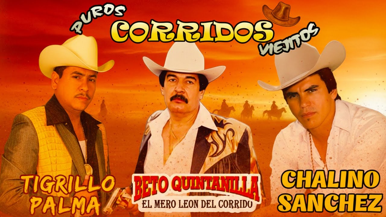 Chalino Sanchez, Beto Quintanilla y Tigrillo Palma Mix Para Pistear - Corridos Pesados Mix