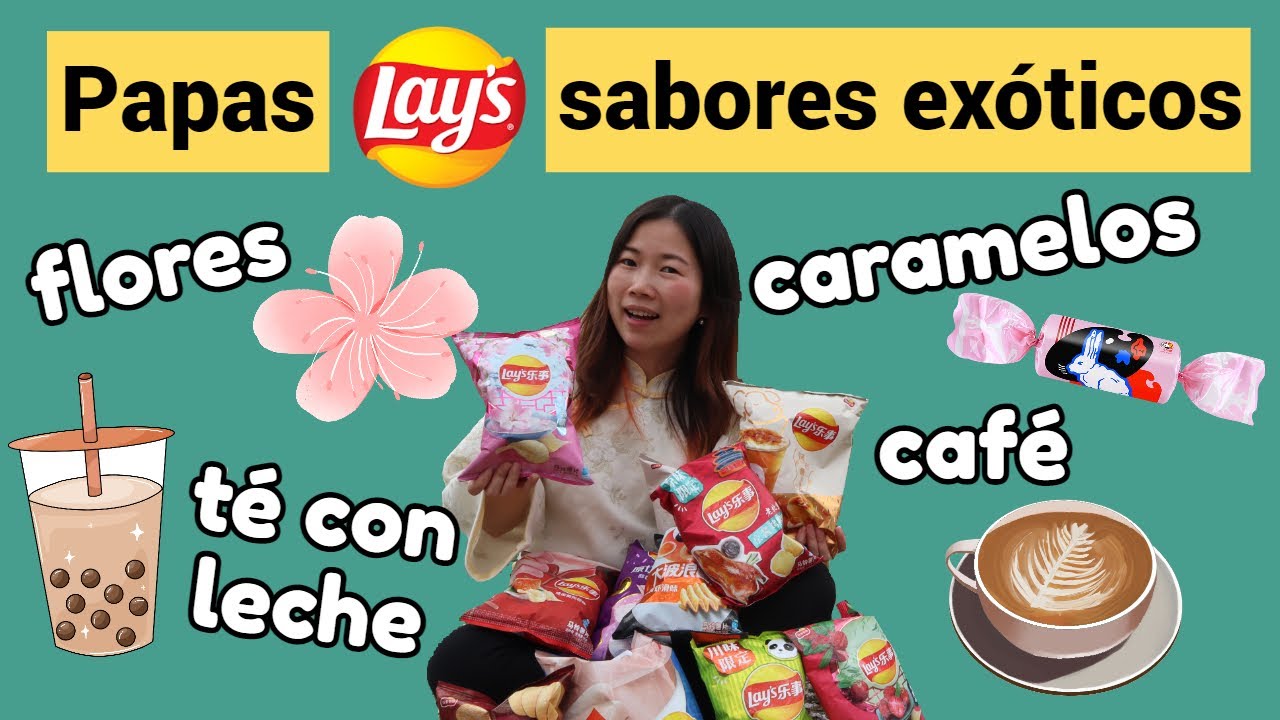 Papas fritas exóticas de China