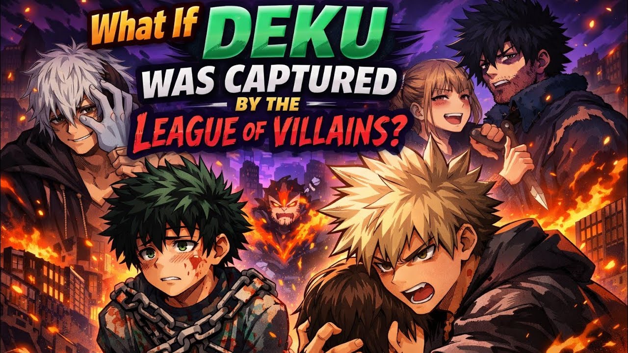 What If Deku Was Captured by the League of Villains?