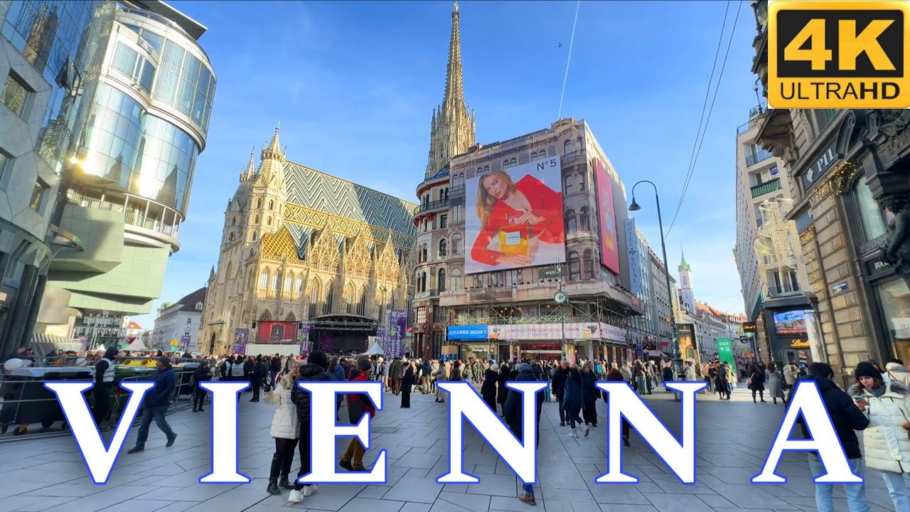 Vienna Austria, January 2026 🇦🇹  Walking Tour 4K UHD
