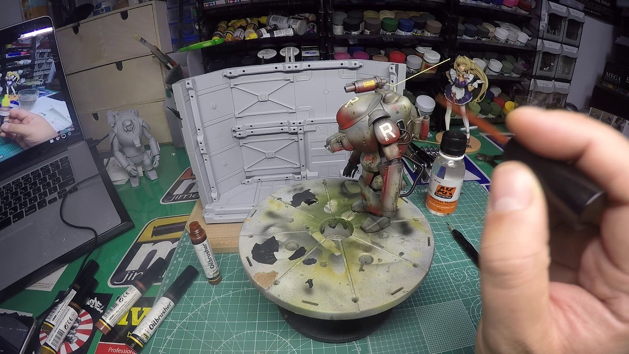 Maschinen Krieger ma.k 1/20 rapoon- Final video