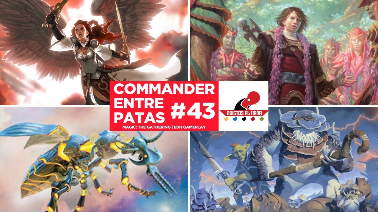 Commander Entre Patas #43 - Gisela vs Jodah vs Slimefoot & Squee vs Zabaz | MTG | EDH