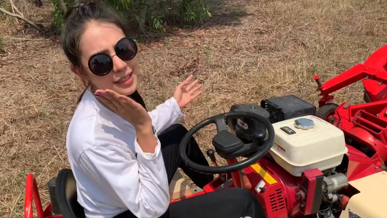 [Review] รถตัดหญ้านั่งขับ Wado Honda 13 แรง