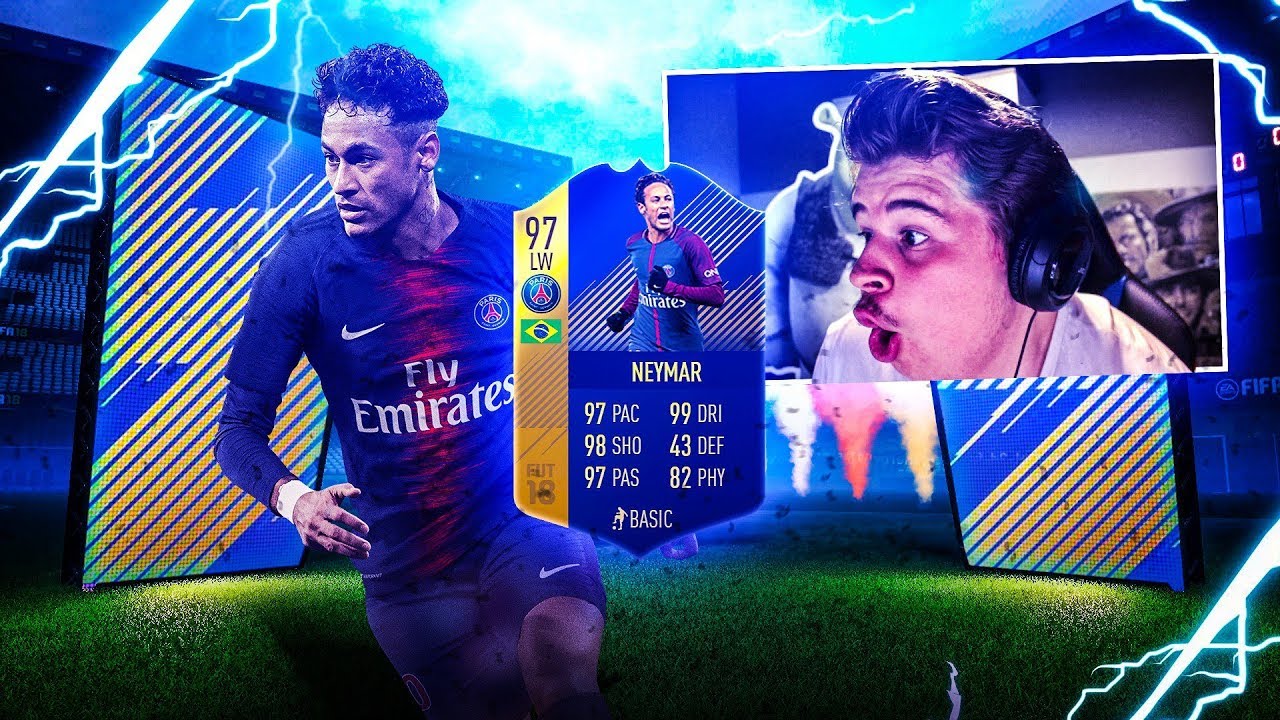 JE PACK NEYMAR TOTS 97 AHAHAH!! FIFA 18 FUT 18