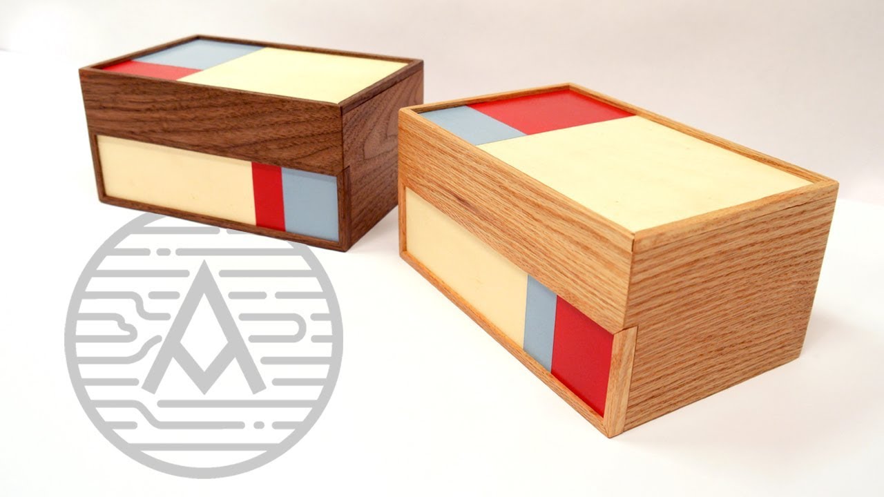 Bauhaus Artist Boxes -- Woodworking
