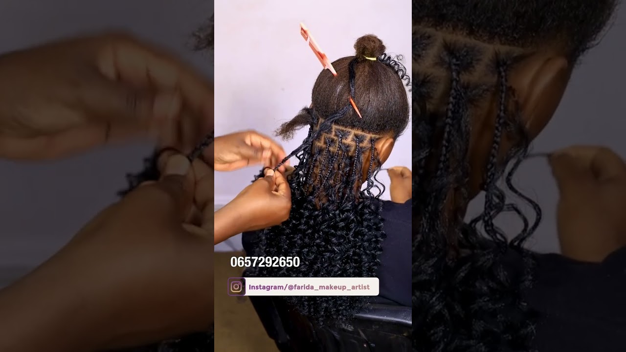 Jinsi ya kusuka Knotless Achia 