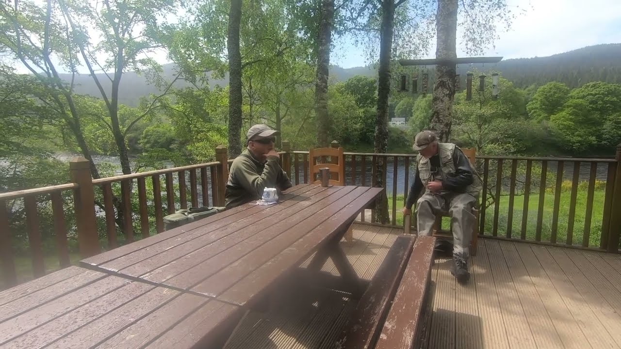 Ловля лосося на реке Тэй в Далмарноке