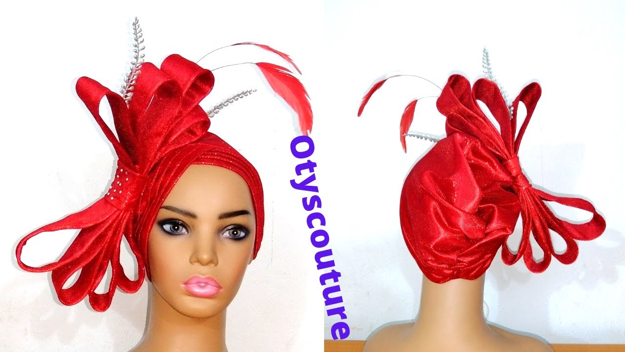 Turban cap with design
