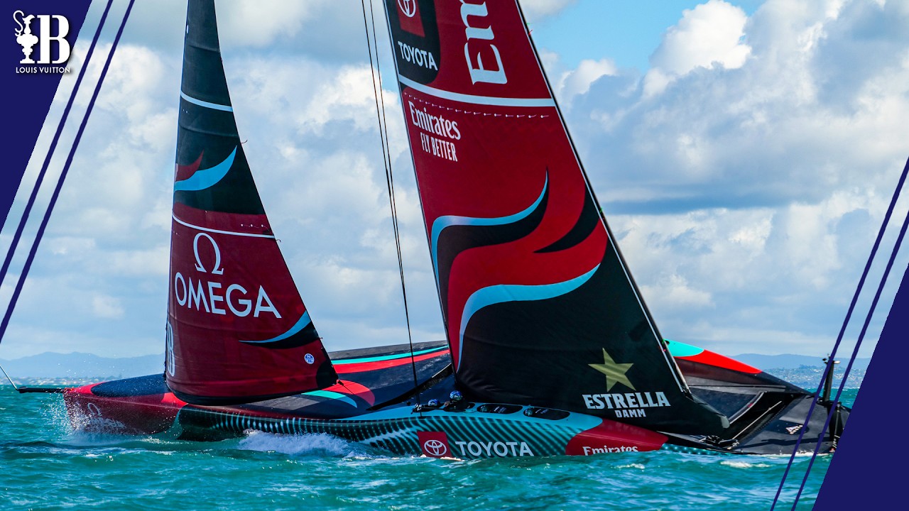 Silky Smooth Kiwis Push On | April 17th | America's Cup