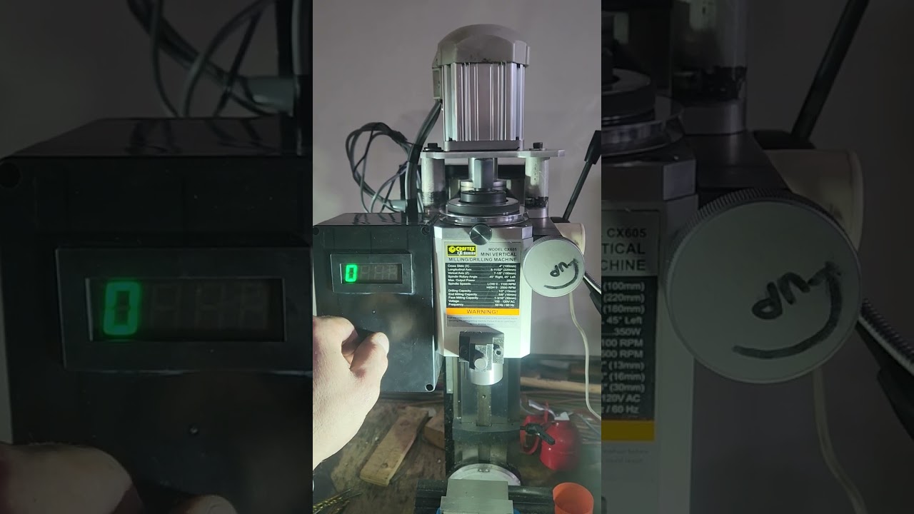 cx605 mini mill servomotor upgrade and control box
