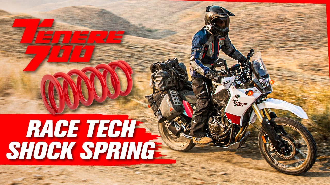 How To Install a Race Tech ADV Shock Spring on a Yamaha Ténéré 700