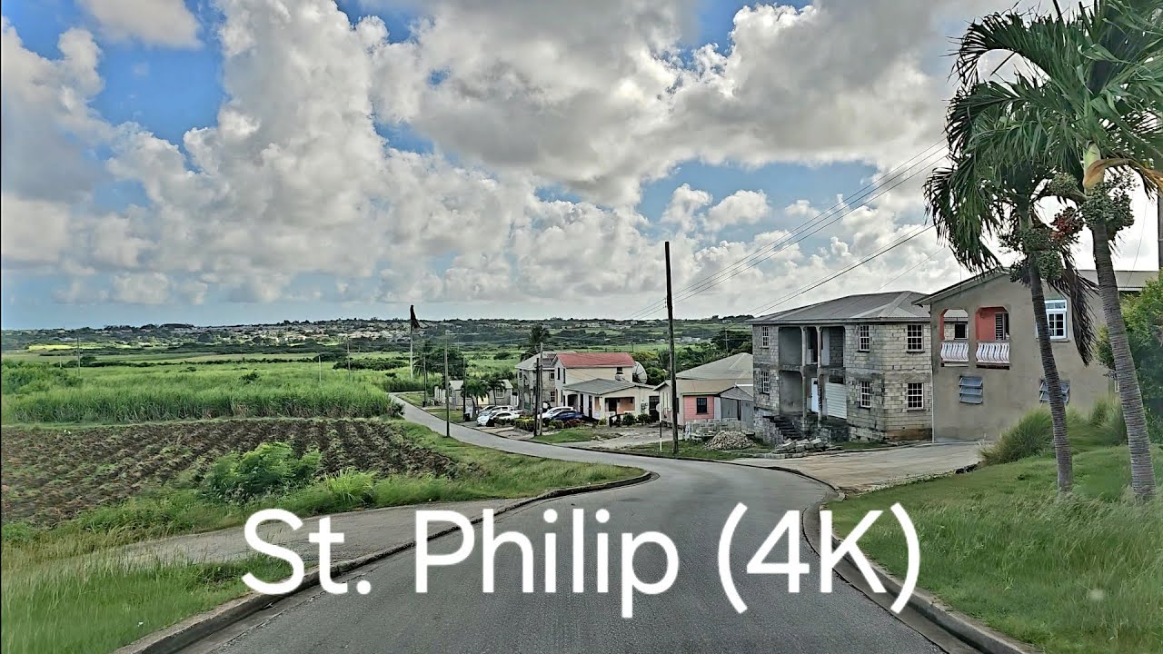 Driving in Barbados - Exploring The Parish of St. Philip (4K)