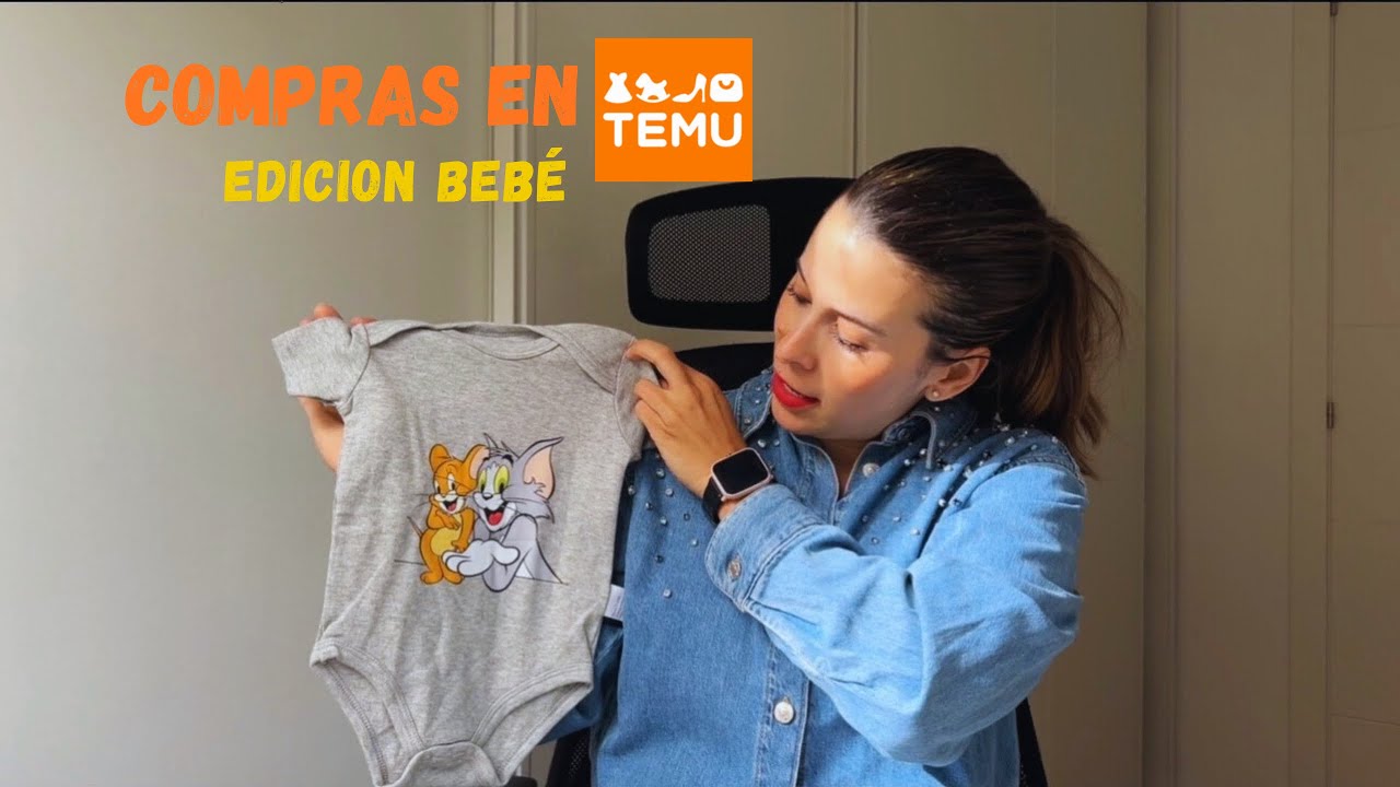 Compras en Temu edición bebé 