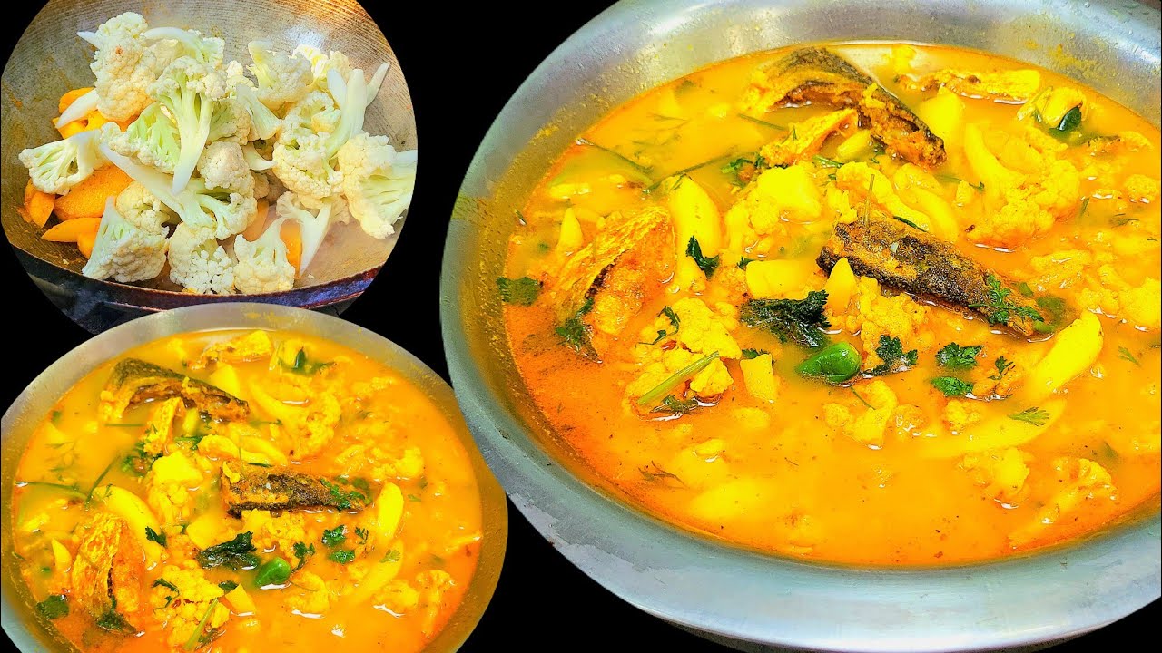 একবার খেলে জীবনে ও ভুলবেন না  আলু,ফুলকপি ইলিশ ঝোল রেসিপি !! Traditional Bangladeshi Hilsa Recipe.