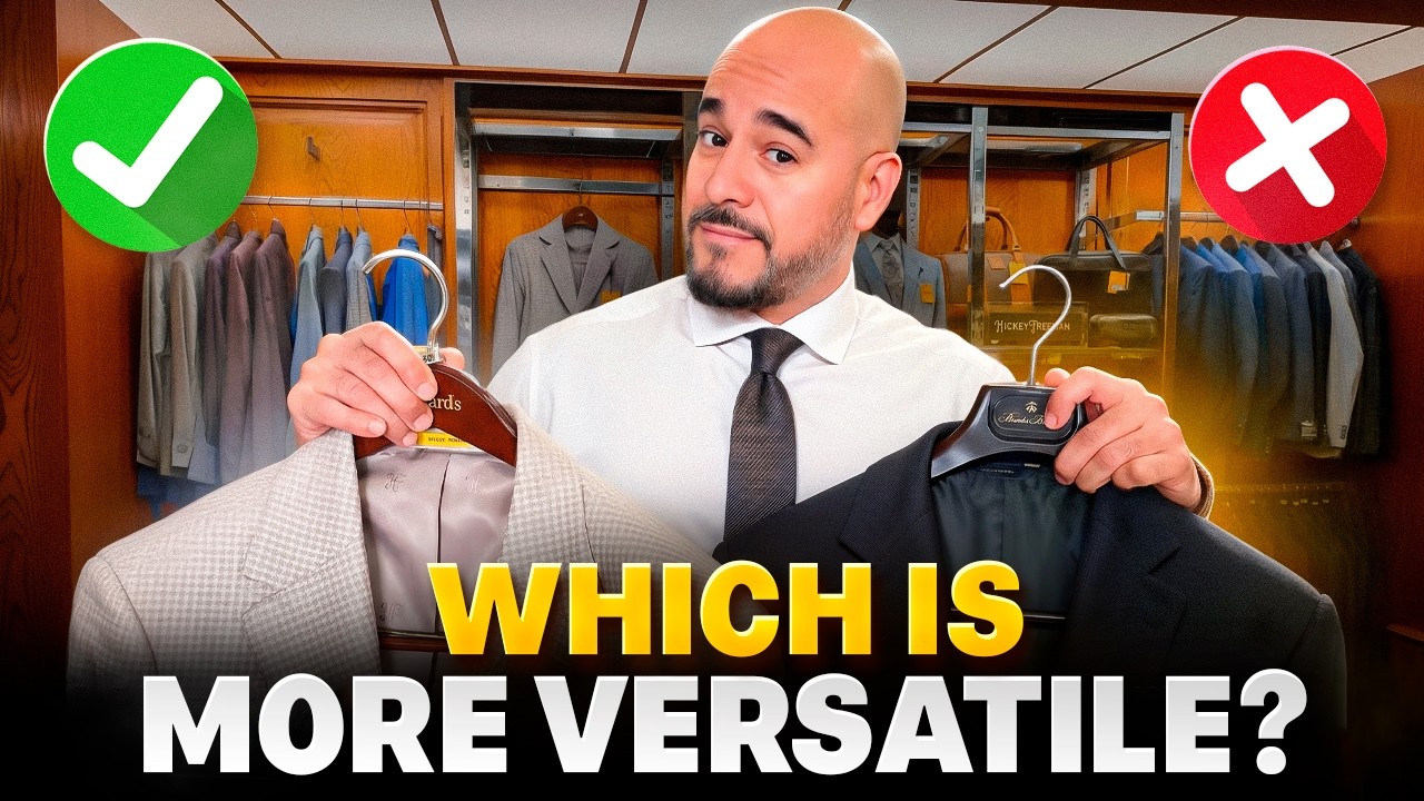 Navy Blazer vs Houndstooth Sportcoat. Which is More Versatile?