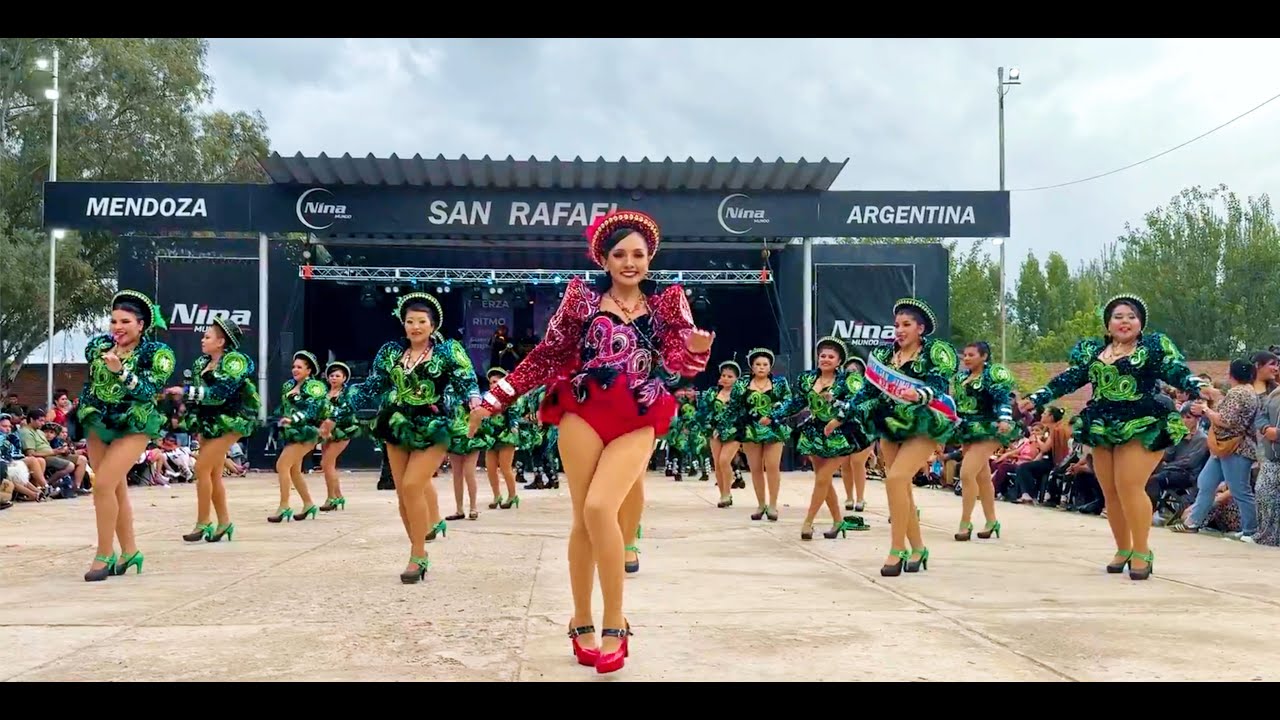 Caporales San Simon Oruro filial Mendoza - Guerra de Comparsas 2025