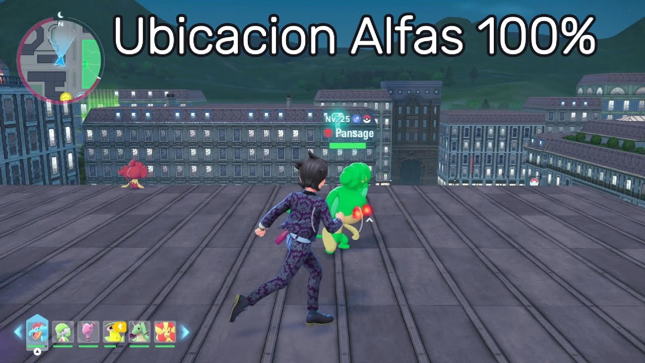 Ubicacion Alfas Garantizados de Pokemon Leyendas Z-A