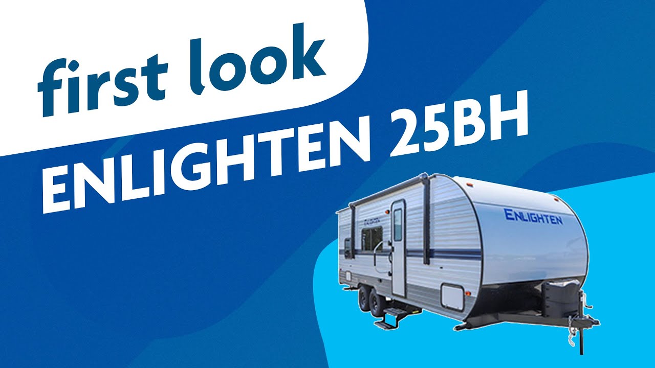 Первый взгляд: Gulf Stream Enlighten 25BH 2021 года | Трейлер для кемпинга — Camping World
