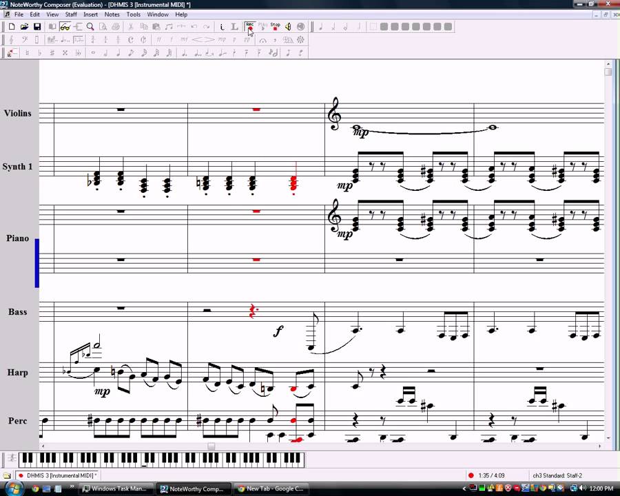 Don't Hug Me I'm Scared 3 -   Instrumental [MIDI]