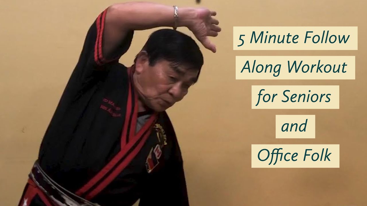 5-Minute Follow Along Work Out For Seniors.
