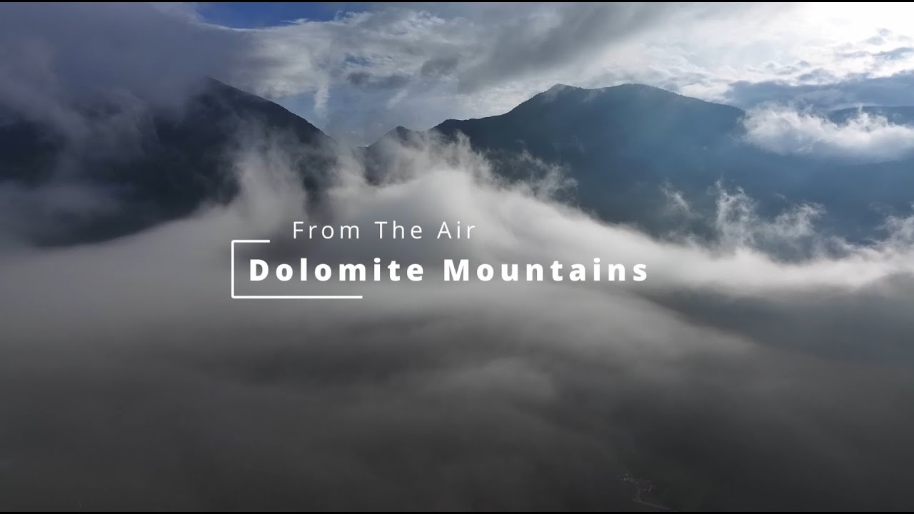 Majestic Dolomites Mountains | Stunning Drone Footage