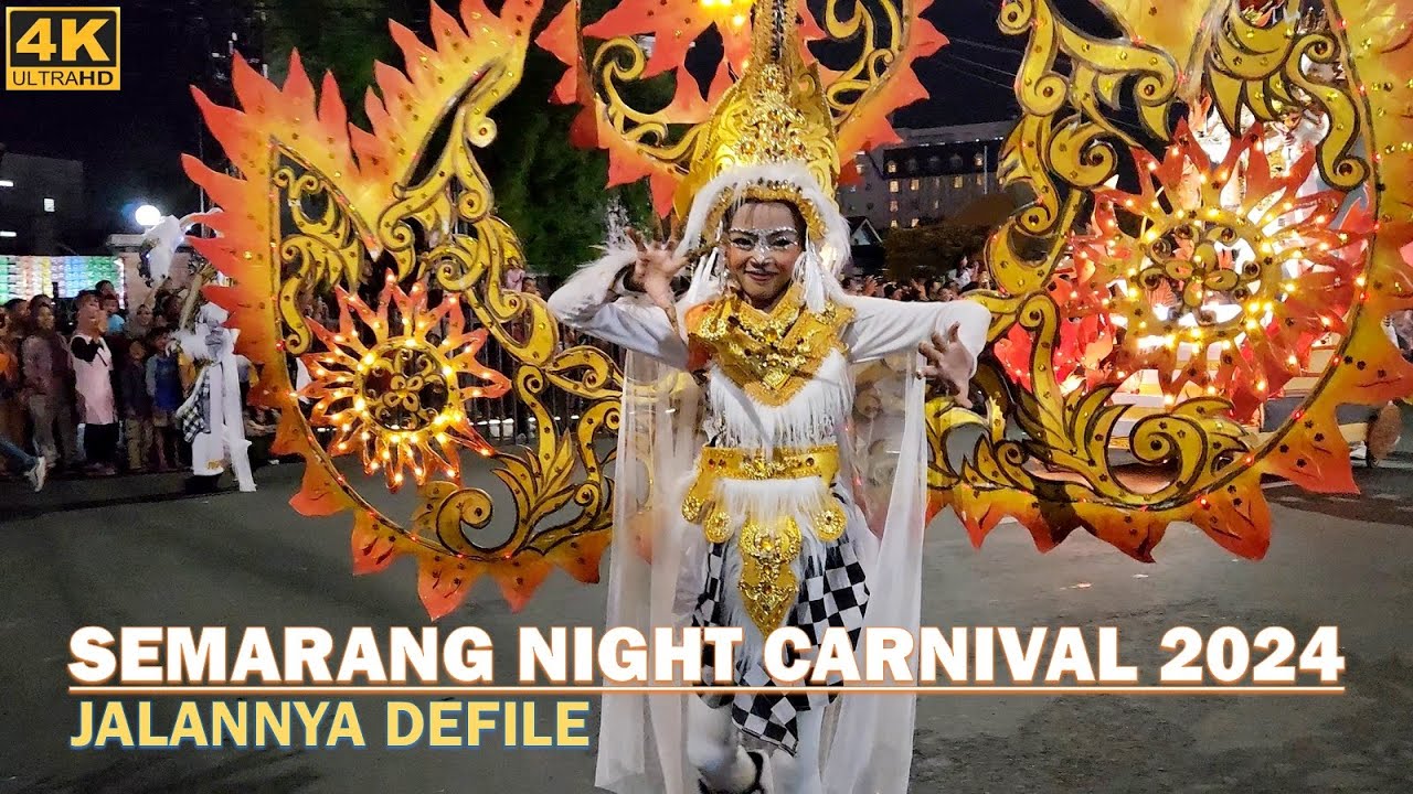 [Full] DEFILE SEMARANG NIGHT CARNIVAL 2024 dari depan Balai Kota Jalan Pemuda  ❗#walkingaround