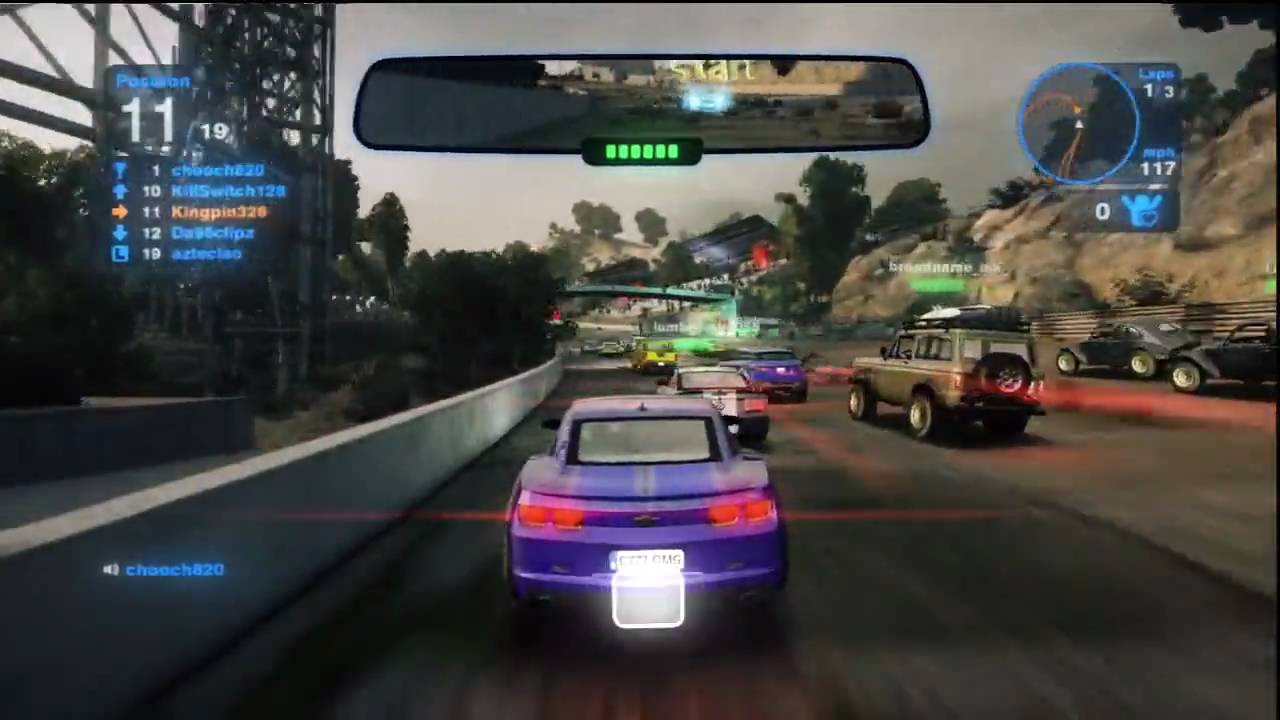 Blur PS3 - Online Racing Gameplay