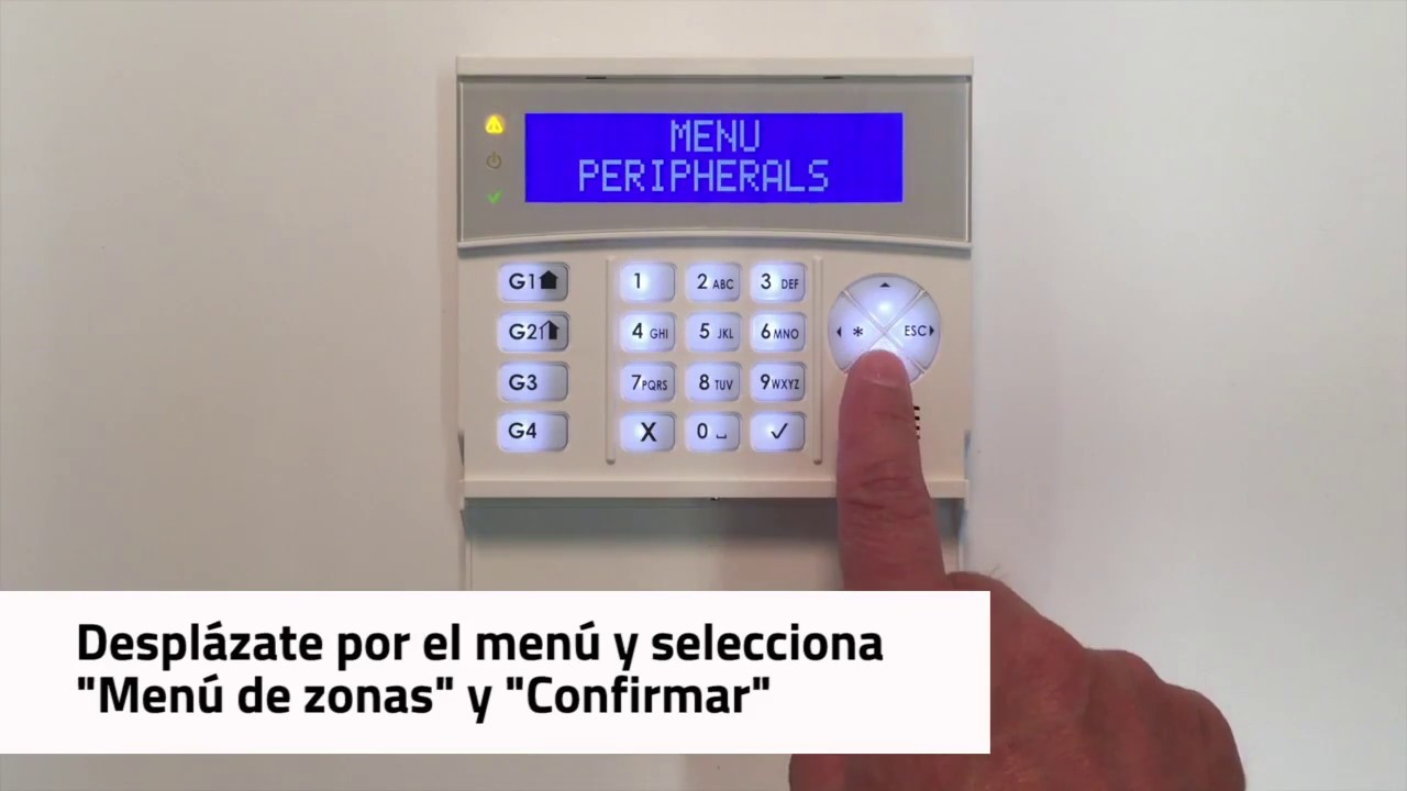 Cómo configurar Zonas con el sistema de alarmas AMC