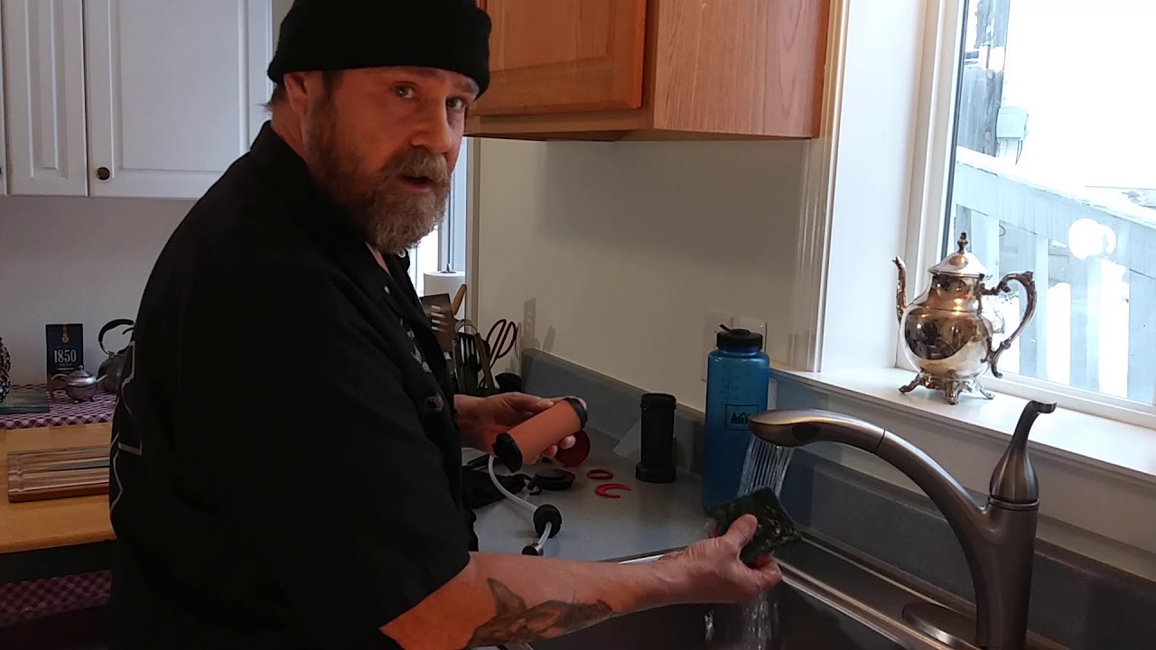 MSR Mini Works Ex Water Filter. One Year Review, Cleaning & Sterilization