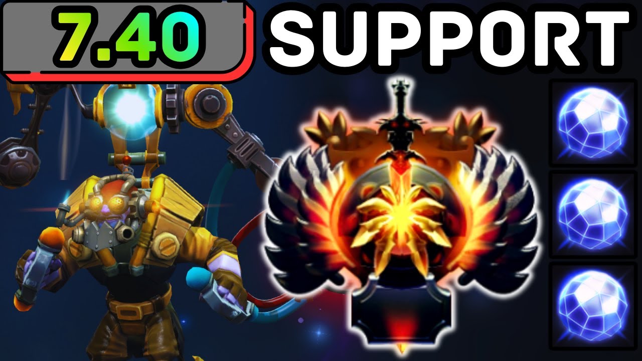 🔥 NEW PATCH 7.40 !!! TINKER HARD SUPPORT UTILITY DOES EVERYTHING | DOTA 2 GAMEPLAY 🔥